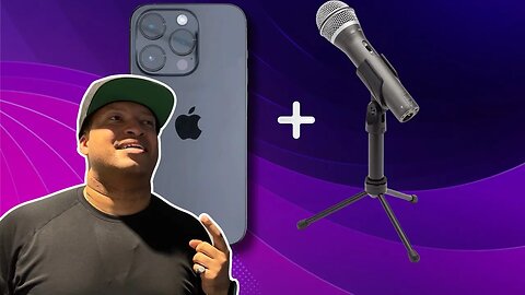 Use Your iPhone 15 Directly With A USB Microphone