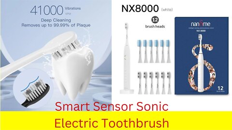 Waterproof Nandme NX8000 Smart Sensor Sonic Electric Toothbrush Techshahin24