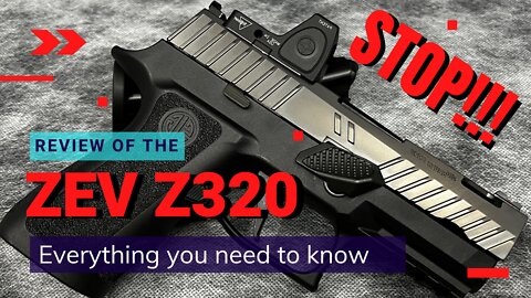 ZEV Z320 XCompact Octane Review is it Worth the High Price??? (SIG P320 XCompact)