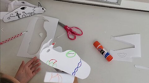 How to make a paper dragon!