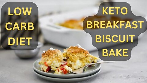 How To Make Keto Breakfast Biscuit Bake