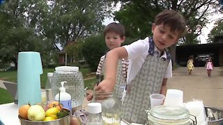 Colorado kids raising money for Afghan refugees with lemonade stand
