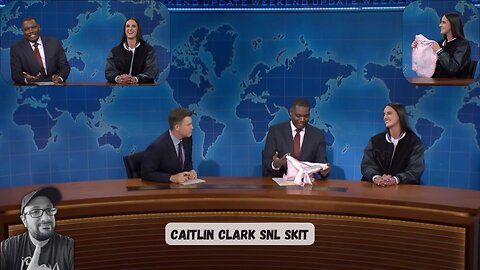 Caitlin Clark on SNL Skit