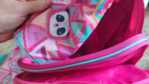 Unboxing: Rolling Backpack for Girls,Thickened Base Unicorn Rolling Backpack for Girls