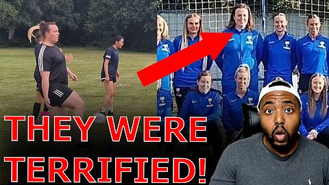 Trans Soccer Player Breaks Female Player's KNEE, QUITS & THREATENS To SUE After THEY REFUSE TO PLAY!