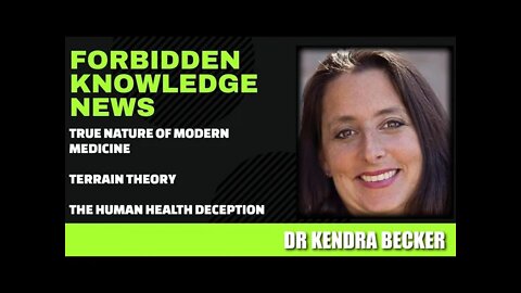 True Nature of Modern Medicine - Terrain Theory - Human Health Deception w/ Dr Kendra Becker(clip)