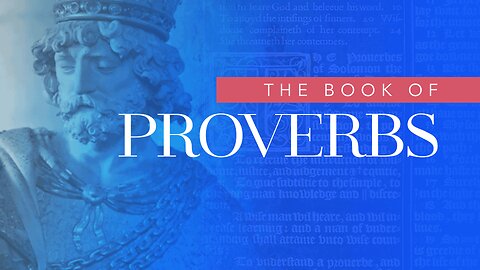 Sunday PM: Proverbs 14-15 - Xavier Ries