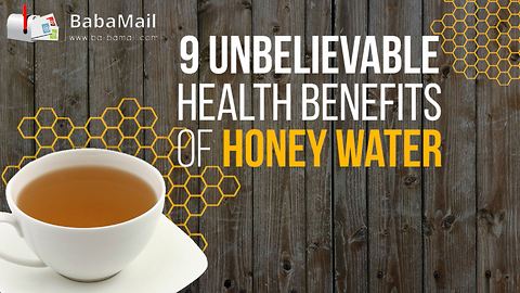 9 unbelievable health benefits of honey water