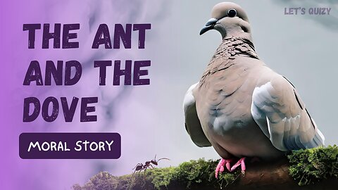 Heartwarming Tale: The Dove and the Ant Story 🕊️ | Lessons in Kindness and Friendship