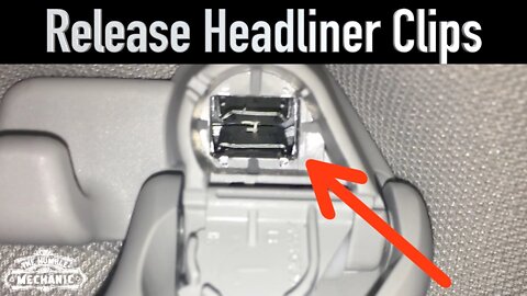 Trick To Remove VW Headliner Clips