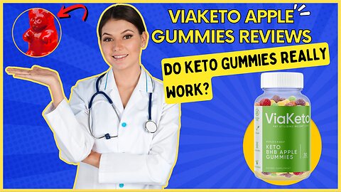 ViaKeto Apple Gummies Reviews - Do Keto Gummies Really Work? Why Take Apple Cider Vinegar Gummies?