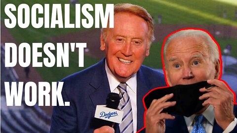 Legendary MLB & Dodgers Broadcaster Vin Scully WRECKS Socialism in Viral Clip!