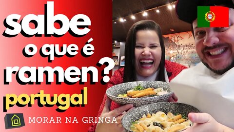 MELHOR QUE O RAMEN DO NARUTO em Portugal | Morar na Gringa - Lamen Misso Ichiraku