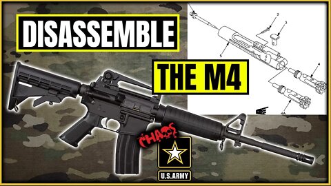 How to take apart and put together an M4