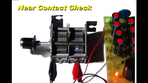 A way to check old variable capacitors