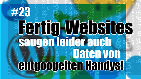 Fertig-Websites saugen auch Daten von entgoogelten Handys