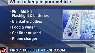 Supplies to keep in your car in case of an emergency