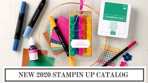 Walkthrough the NEW Stampin Up 2020 Annual Catalog with Me!