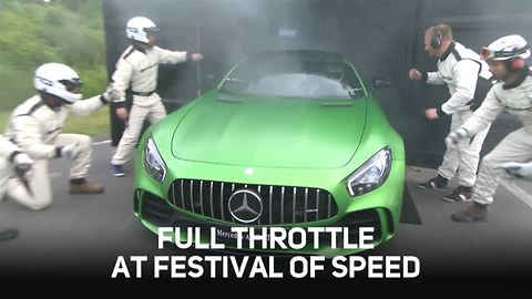 Full Throttle at the Festival of Speed