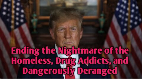 Agenda47: Ending the Nightmare of the Homeless, Drug Addicts, and Dangerously Deranged