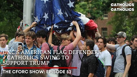 UNC’S AMERICAN FLAG DEFENDERS + CATHOLICS SWING TO SUPPORT TRUMP