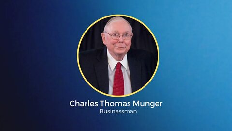 Charlie Munger reflects on greed