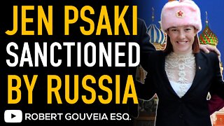 Jen PSAKI SANCTIONED By RUSSIA with BIDEN and BLINKEN