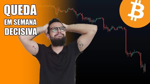 MERCADO CRIPTO CAI NA SEMANA DA FOMC! Muito Cuidado Com Isso - Análise Bitcoin (BTC) 19/09/2022