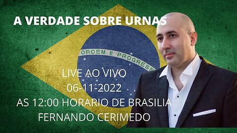 Live 2 - Audtoria Independente Eleições 2022 Brasil com Fernando Cerimedo