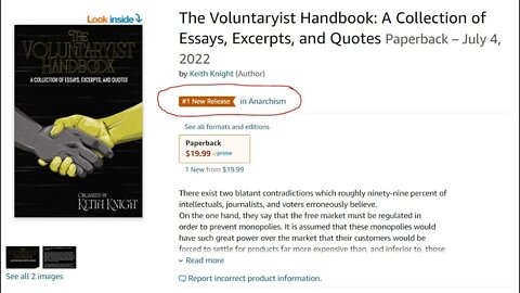 This Libertarian Institute Colleague is Topping the Amazon Charts