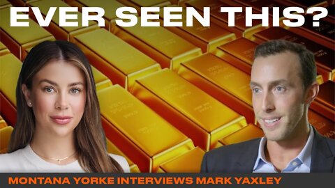 Interview inside a gold vault