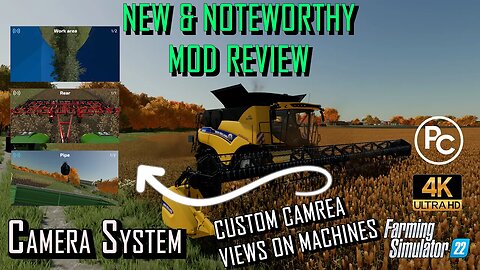 Farming Simulator 22 Mod Review | Camera System for PC