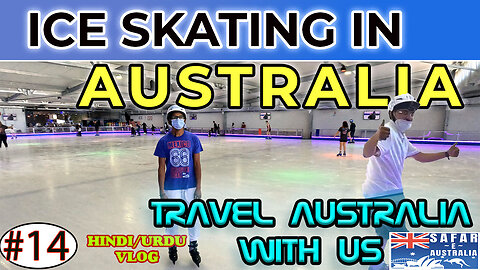 Australia me ice skating | #safareaustralia | Travel #Australia with us.