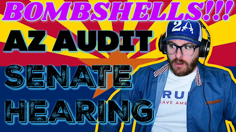 BOMBSHELL! AZ Maricopa County Audit Senate Hearing. Truth is being set free