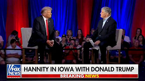 President Trump Town Hall in Iowa with Sean Hannity 6/1/2023 FULL - no commercials