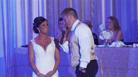 Bride Gets A Special Surprise From Her Groom On Their Wedding