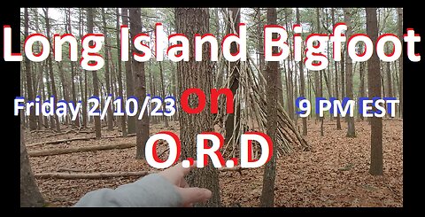 LONG ISLAND BIGFOOT MIKE JOINS ME TO TALK SASQUATCH & THE FOREST PEOPLE