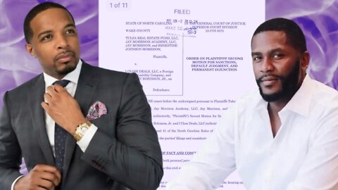 Attorney EXPOSES COURT DOCUMENTS Showing @Mr Jay Morrison's WIN Against @Tony The Closer