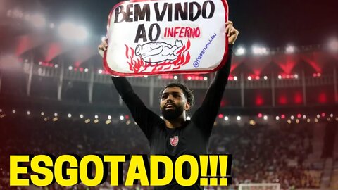 ESGOTADO! TORCIDA DO FLAMENGO ESGOTA INGRESSO PARA FLAMENGO X CORINTHIANS NA LIBERTADORES