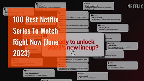100 Best Netflix Series To Watch Right Now (June 2023)