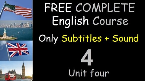 English Class - Lesson 04 - FREE and COMPLETE English Course for the Whole World