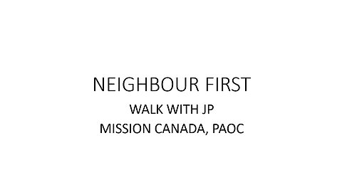 Apr 14/24 | Neighbour First
