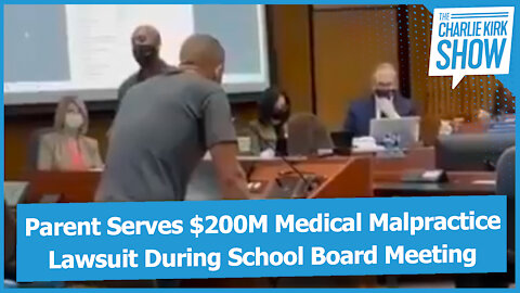 Parent Serves $200M Medical Malpractice Lawsuit During School Board Meeting