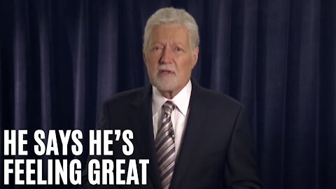 Alex Trebek Gives A Positive Update On His Cancer Battle & Says It’s ‘Paying Off’