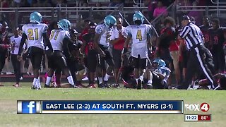 East Lee Jaguars at South For Myers Wolfpack