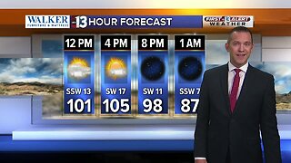 13 First Alert Las Vegas weather updated August 22 midday