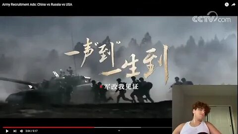 Reaction To Army Recruitment Ads： China vs Russia vs USA