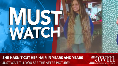 She Finally Agrees To A Haircut After Years Of Neglect. When She Walks Out, The Crowd Erupts
