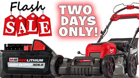 Milwaukee Tool FLASH SALE - Will sell out soon!