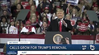 Calls grow for President Trump's removal